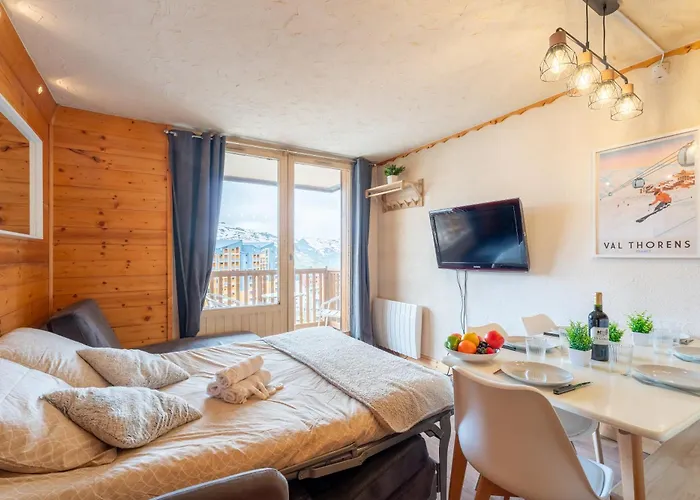 Apartamento In-out - Heart Of Warm-hearted Apartment, Wifi Val Thorens