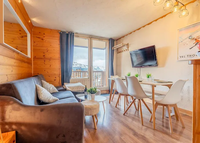 In-out - Heart Of Warm-hearted Apartment, Wifi Daire Val Thorens